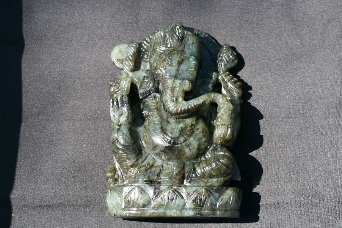 Labradorite Ganesha highly mystical 5185
